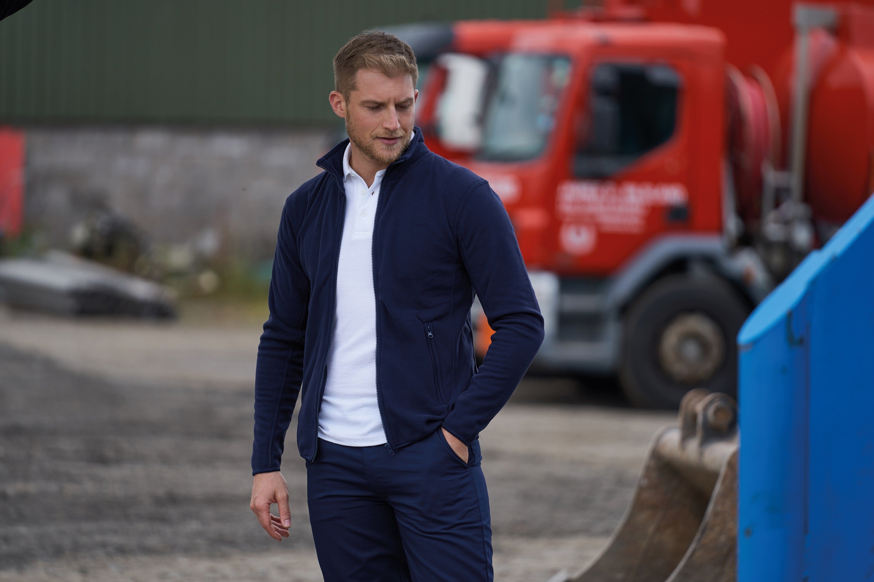 Pro Microfleece Jacket | NAVY